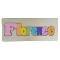 Personalized Wooden Puzzle Dynamic Style "Pastel"
